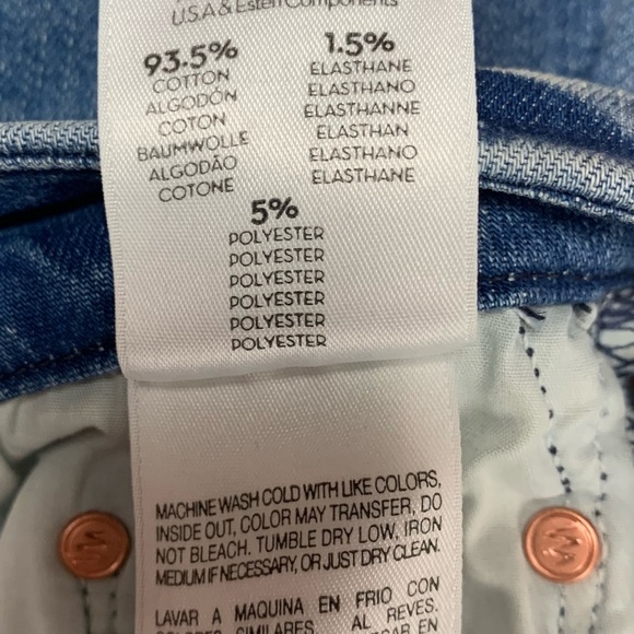 MOTHER The Looker Ankle Fray Jeans in Bird of Paradise Wash - Picture 13 of 13